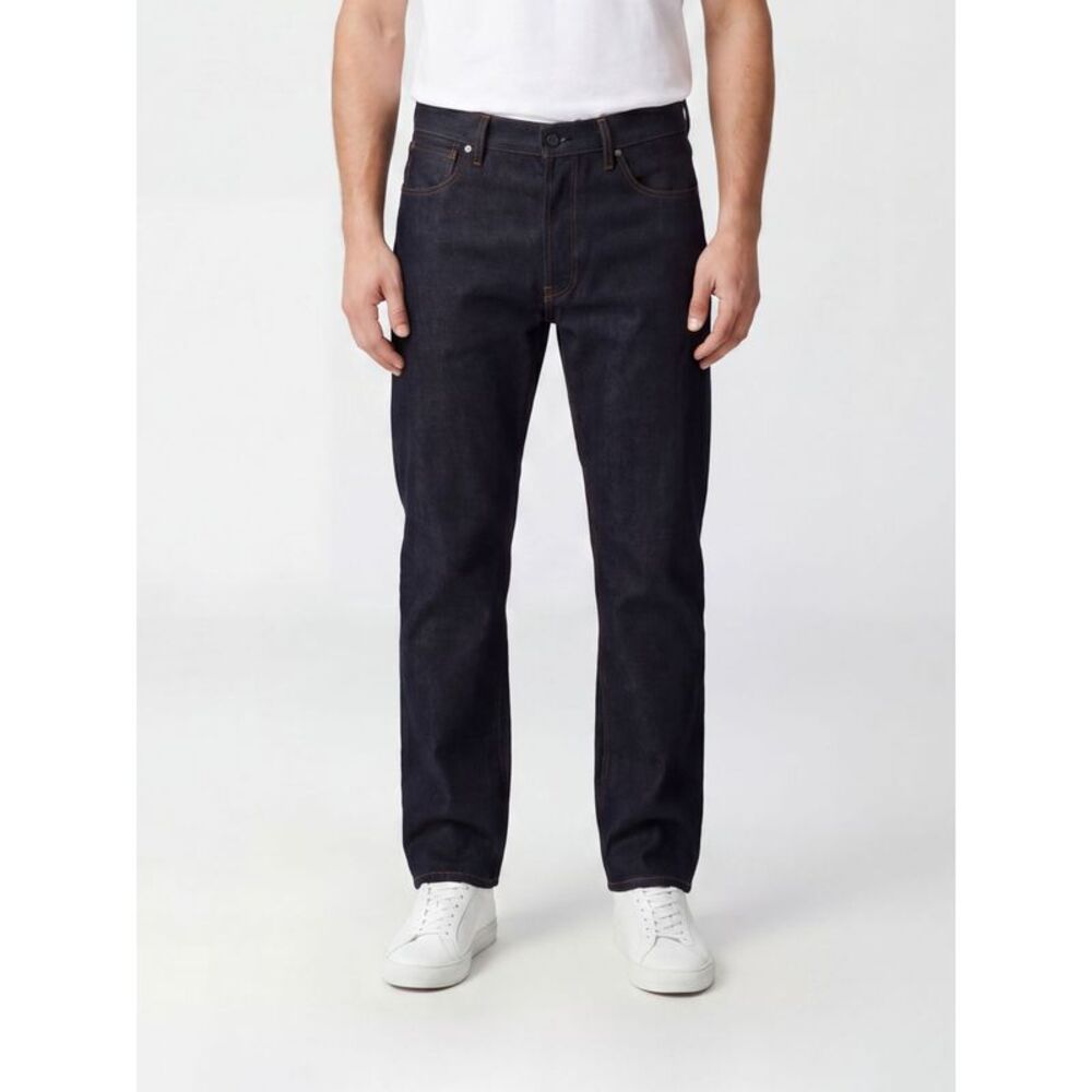 Stone Island Men Regular Fit 5-Pocket Denim Stone Island Jeans With Compass Logo